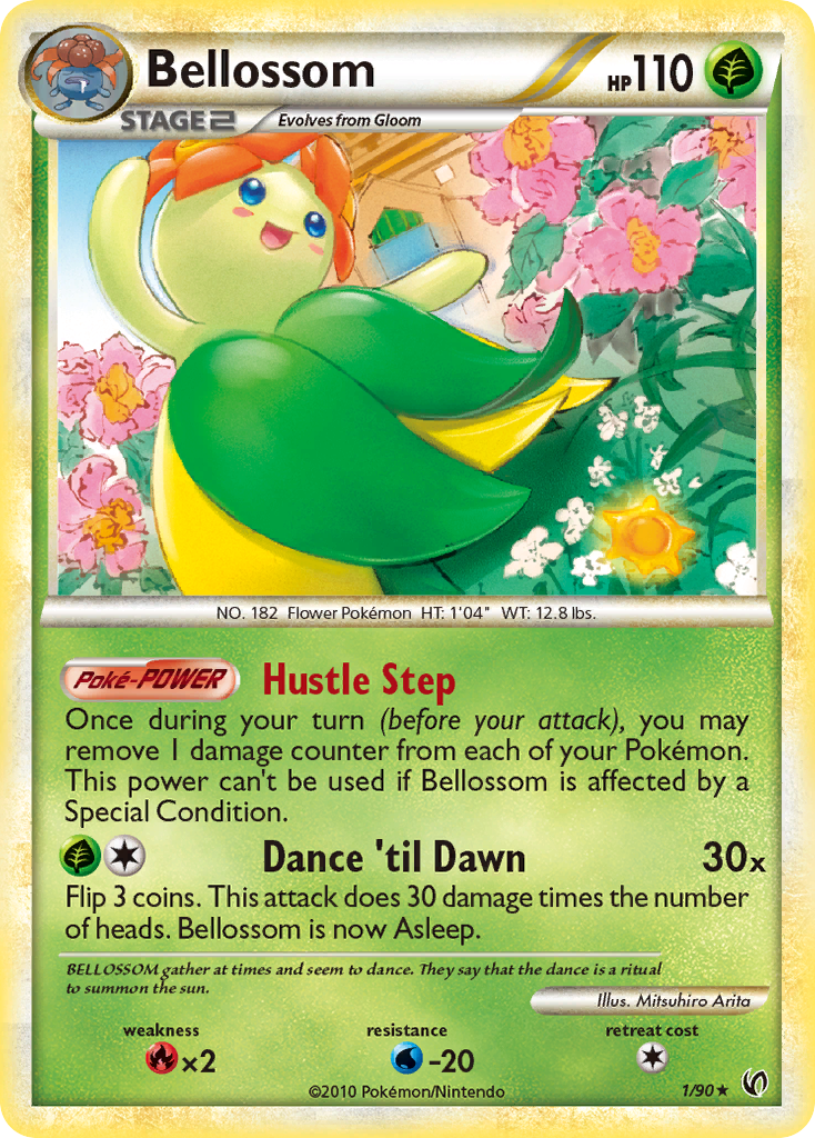 Bellossom (1/90) [HeartGold & SoulSilver: Undaunted] | Total Play