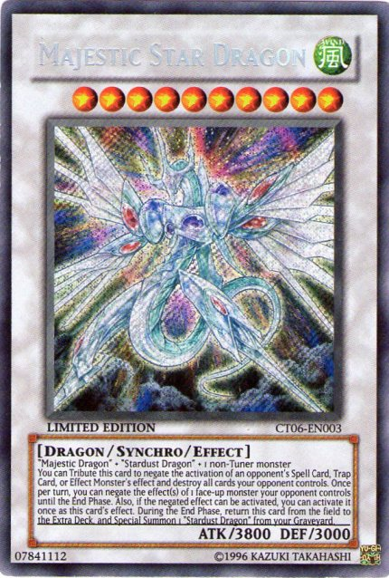 Majestic Star Dragon [CT06-EN003] Secret Rare | Total Play