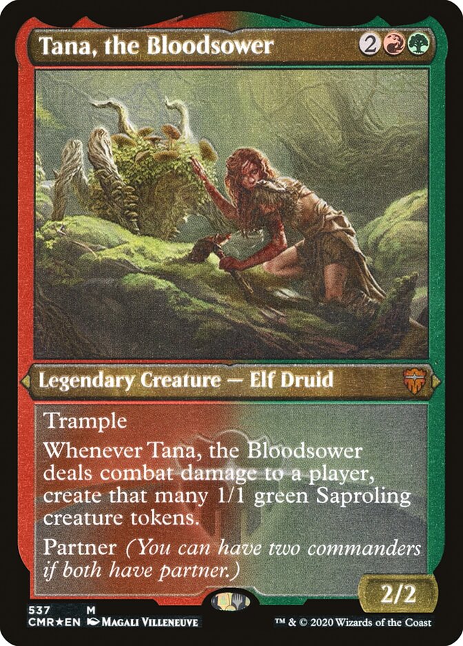 Tana, the Bloodsower (Etched) [Commander Legends] | Total Play