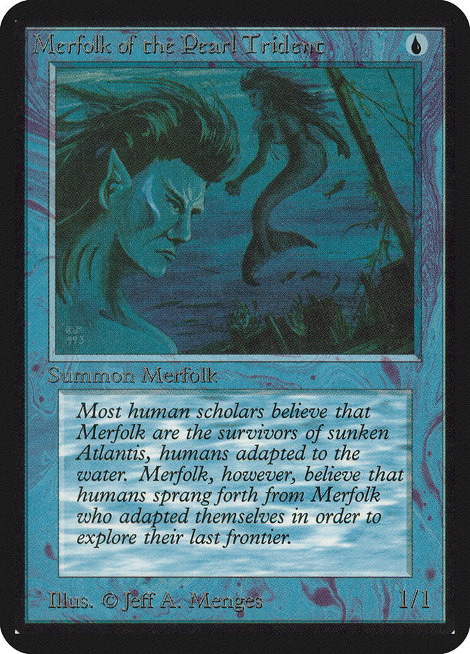 Merfolk of the Pearl Trident [Alpha Edition] | Total Play