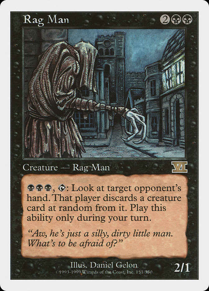 Rag Man [Classic Sixth Edition] | Total Play