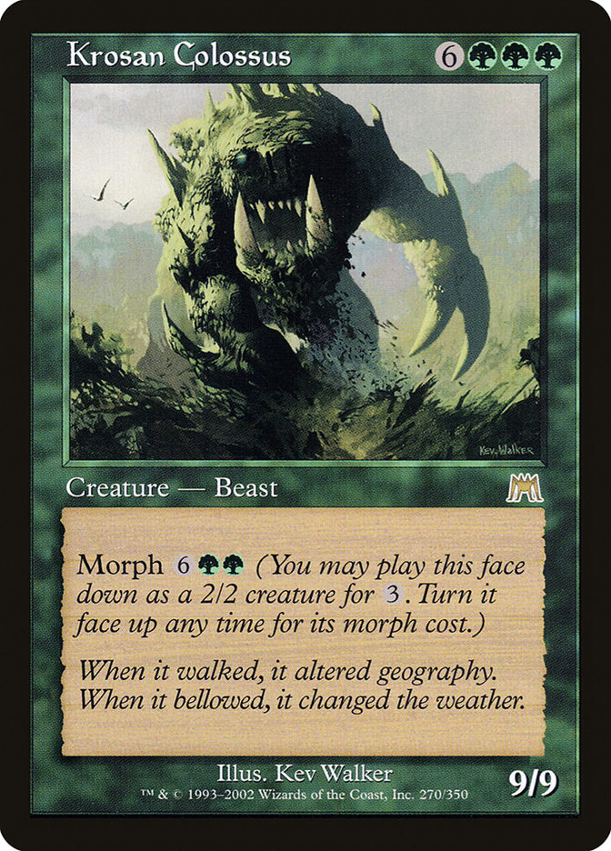 Krosan Colossus [Onslaught] | Total Play