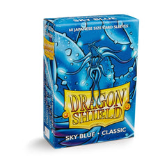 Dragon Shield: Japanese Size 60ct Sleeves - Sky Blue (Classic) | Total Play