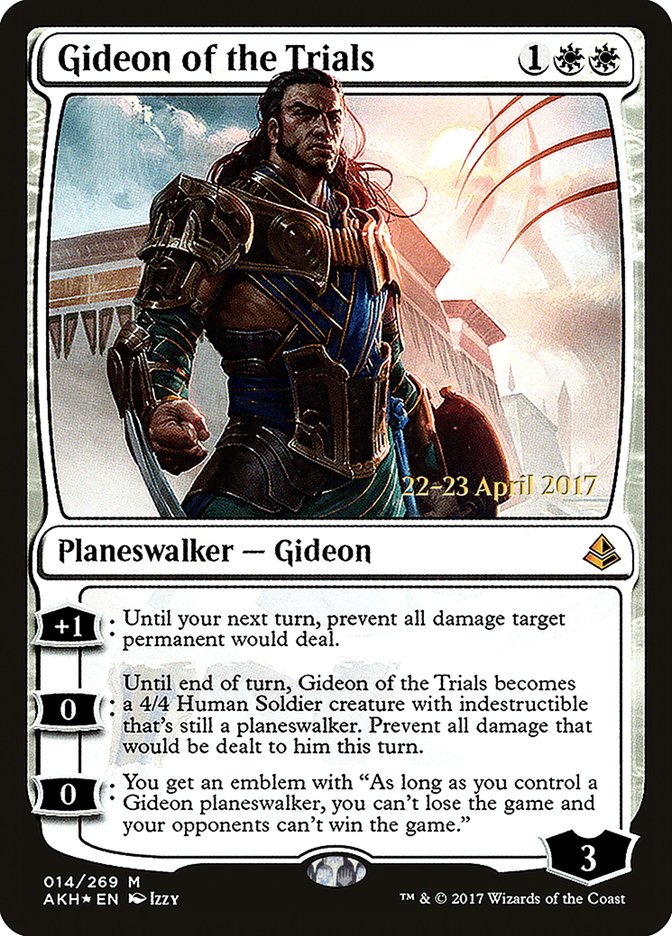 Gideon of the Trials [Amonkhet Prerelease Promos] | Total Play