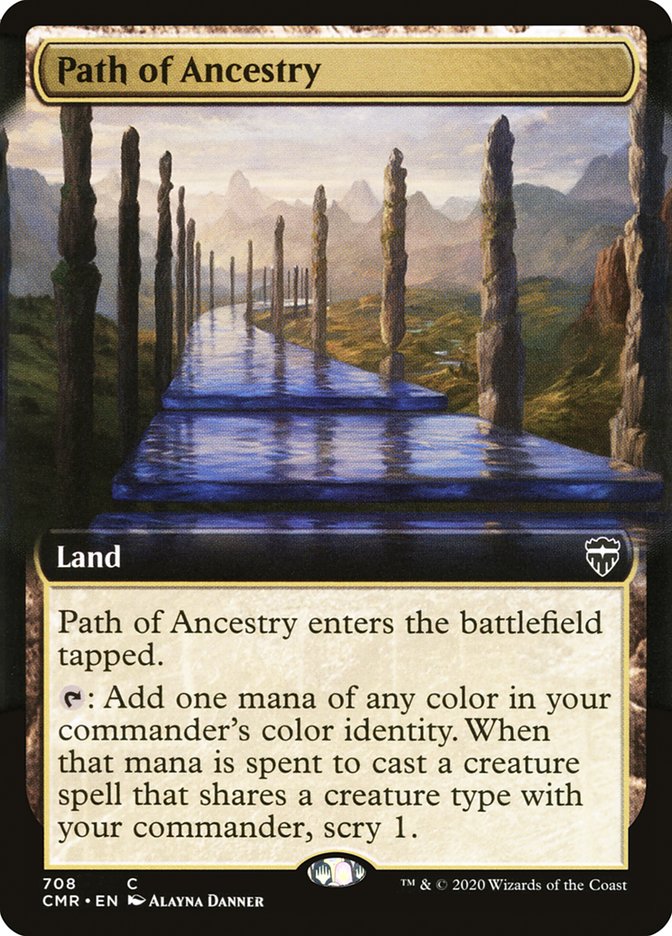 Path of Ancestry (Extended Art) [Commander Legends] | Total Play
