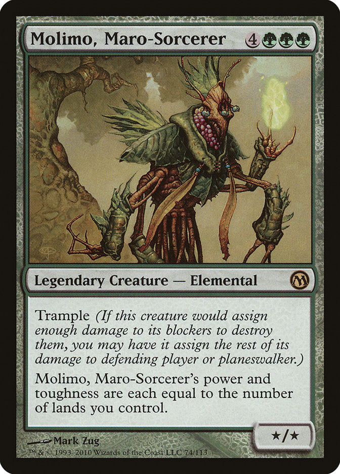Molimo, Maro-Sorcerer [Duels of the Planeswalkers] | Total Play