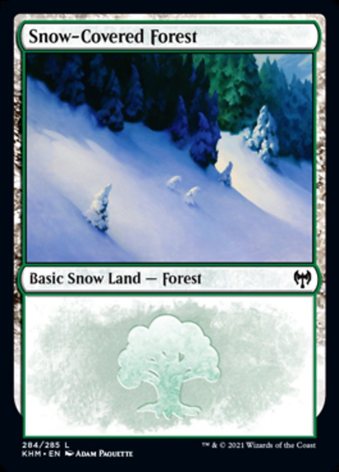 Snow-Covered Forest (284) [Kaldheim] | Total Play