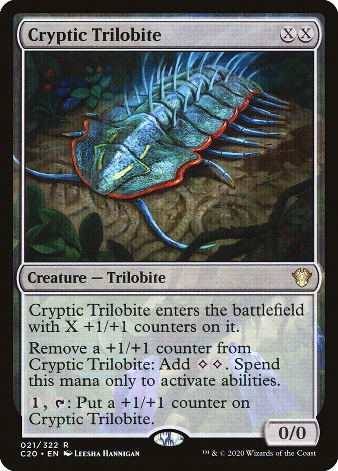 Cryptic Trilobite [Commander 2020] | Total Play