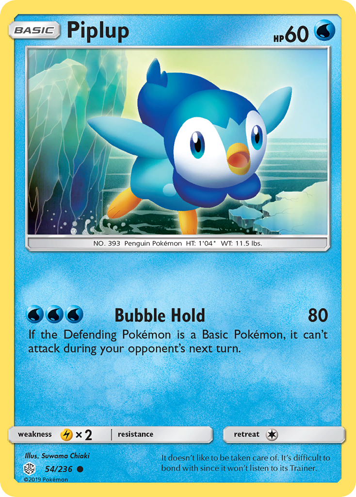 Piplup (54/236) [Sun & Moon: Cosmic Eclipse] | Total Play