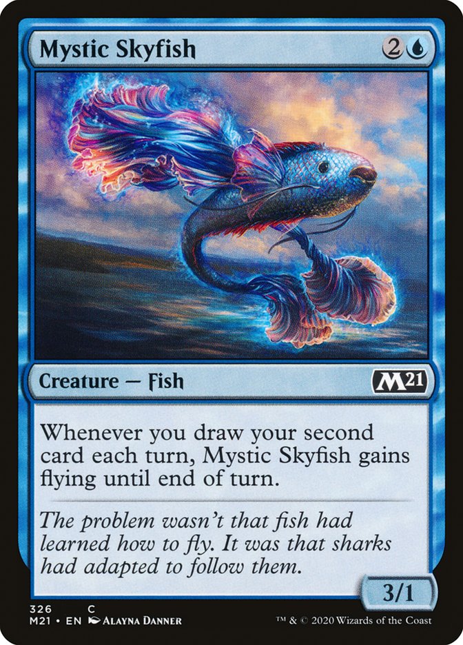 Mystic Skyfish [Core Set 2021] | Total Play