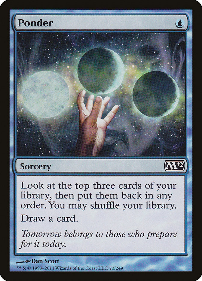 Ponder [Magic 2012] | Total Play