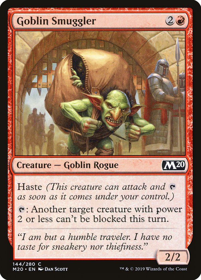 Goblin Smuggler [Core Set 2020] | Total Play