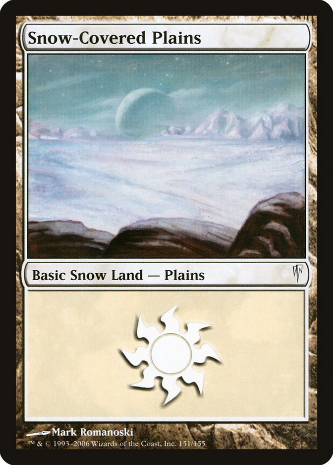 Snow-Covered Plains [Coldsnap] | Total Play