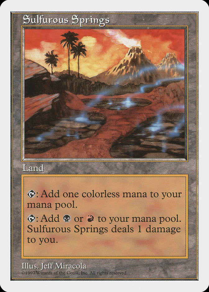 Sulfurous Springs [Fifth Edition] | Total Play