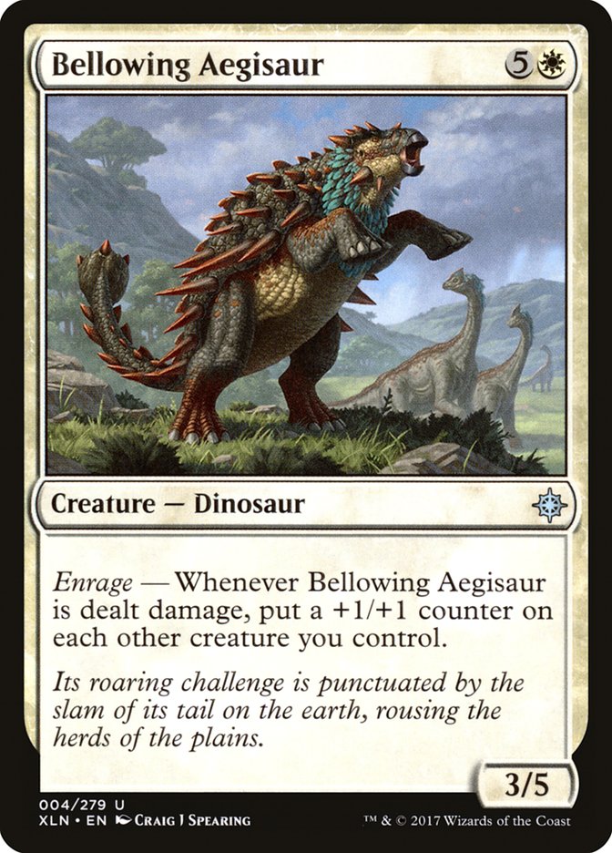 Bellowing Aegisaur [Ixalan] | Total Play