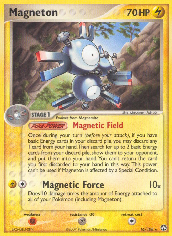 Magneton (16/108) [EX: Power Keepers] | Total Play