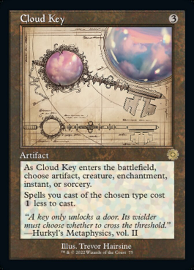 Cloud Key (Retro Schematic) [The Brothers' War Retro Artifacts] | Total Play