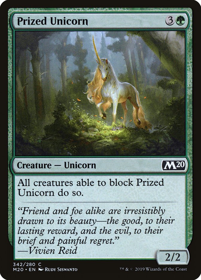 Prized Unicorn [Core Set 2020] | Total Play