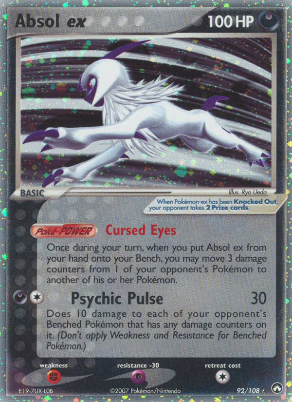 Absol ex (92/108) [EX: Power Keepers] | Total Play