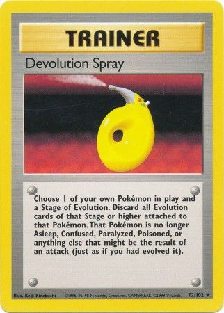 Devolution Spray (72/102) [Base Set Unlimited] | Total Play