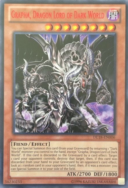 Grapha, Dragon Lord of Dark World (Red) [DL18-EN006] Rare | Total Play