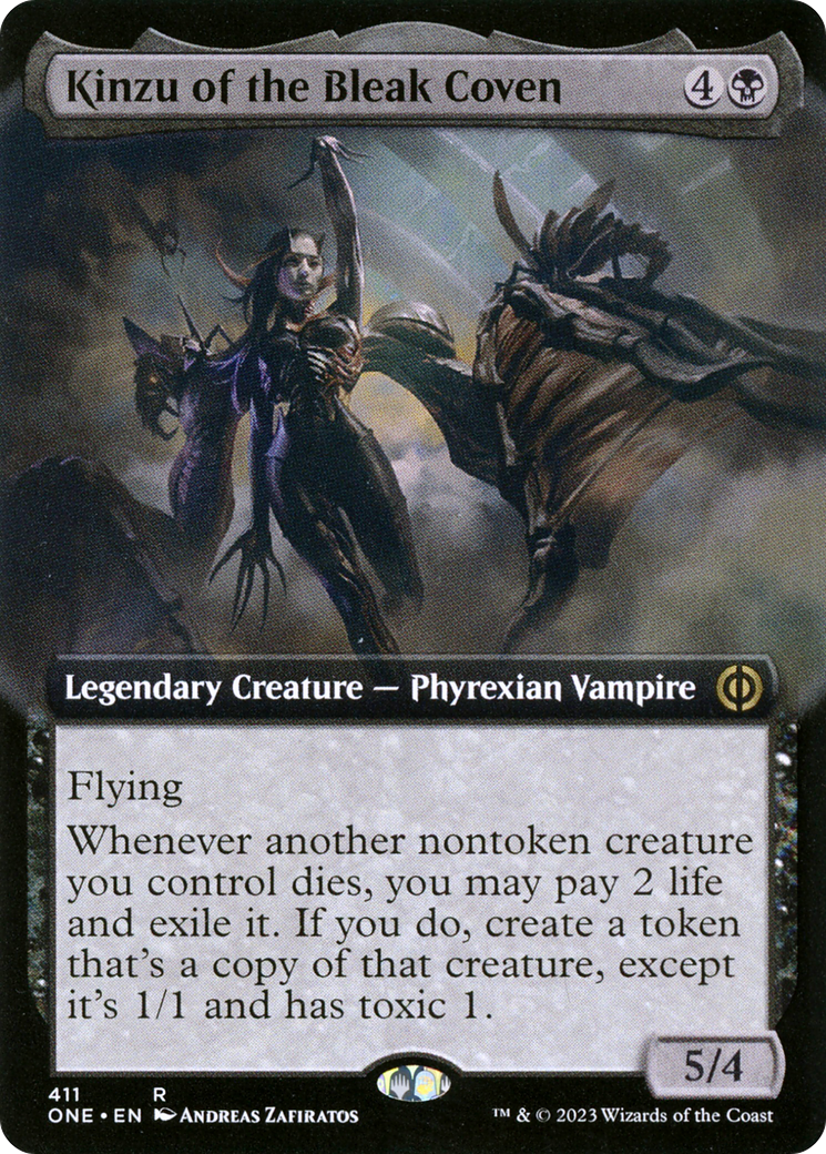 Kinzu of the Bleak Coven (Extended Art) [Phyrexia: All Will Be One] | Total Play