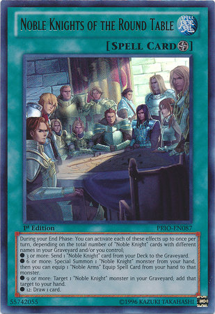 Noble Knights of the Round Table [PRIO-EN087] Ultra Rare | Total Play