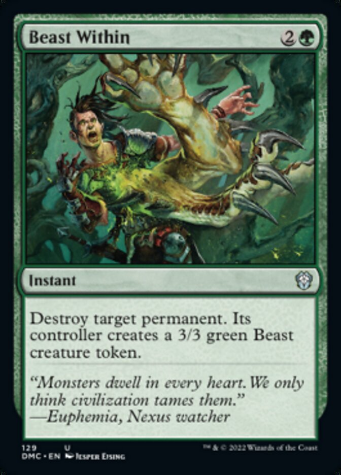Beast Within [Dominaria United Commander] | Total Play