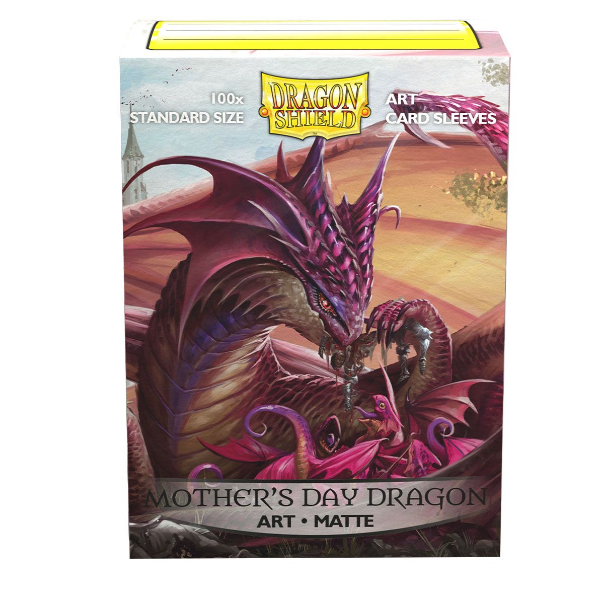 Dragon Shield: Standard 100ct Art Sleeves - Mother's Day Dragon (2020) | Total Play