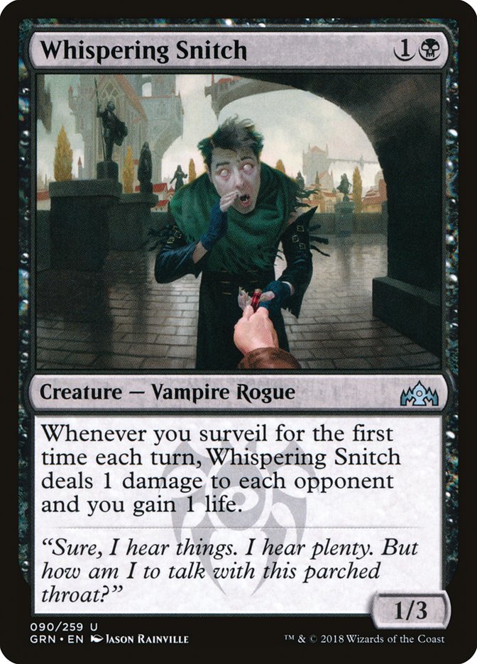 Whispering Snitch [Guilds of Ravnica] | Total Play