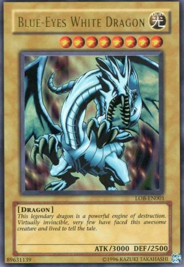 Blue-Eyes White Dragon [LOB-EN001] Ultra Rare | Total Play