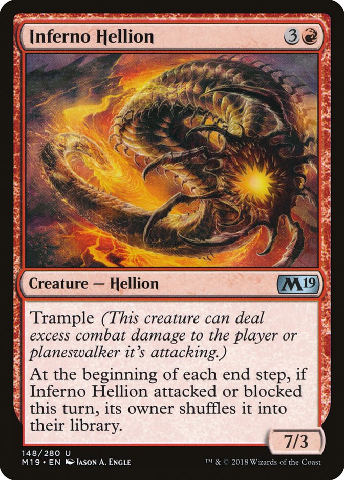 Inferno Hellion [Core Set 2019] | Total Play