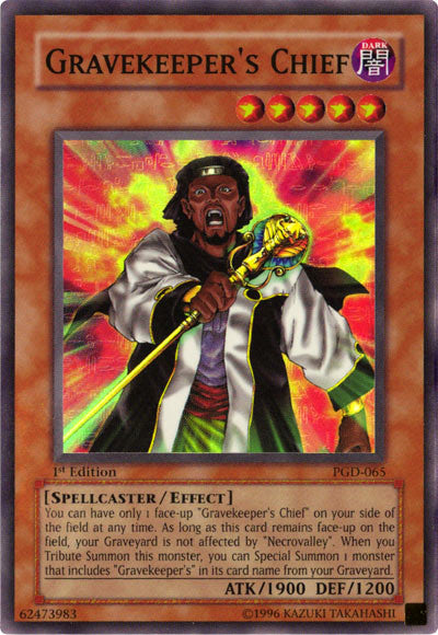 Gravekeeper's Chief [PGD-065] Super Rare | Total Play