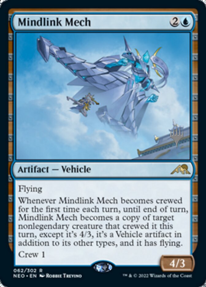 Mindlink Mech (Promo Pack) [Kamigawa: Neon Dynasty Promos] | Total Play