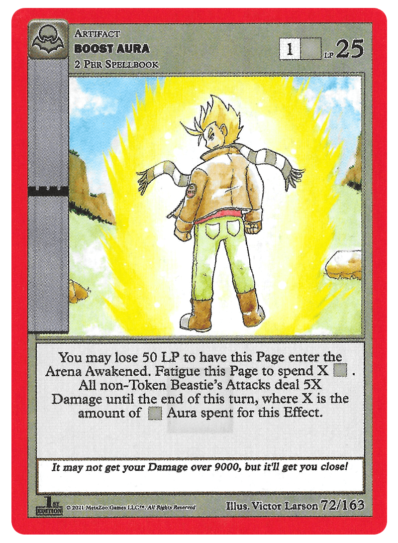 Boost Aura [Cryptid Nation: Nightfall First Edition] | Total Play