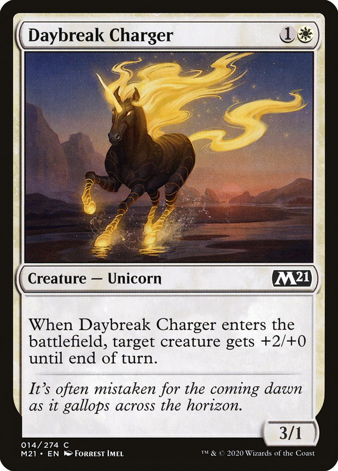 Daybreak Charger [Core Set 2021] | Total Play