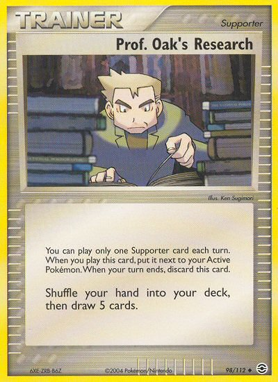Prof. Oak's Research (98/112) [EX: FireRed & LeafGreen] | Total Play