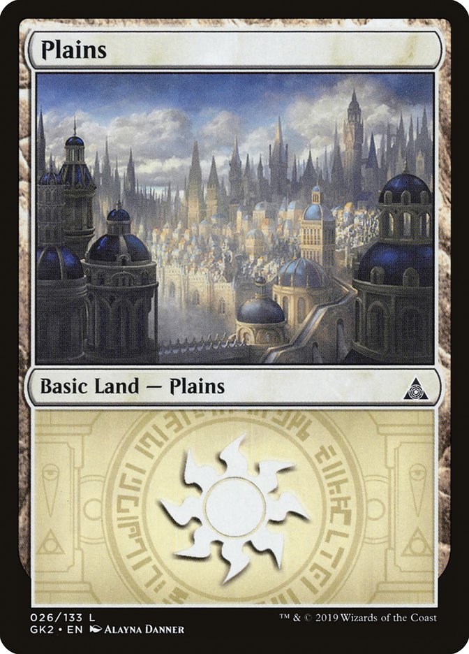 Plains (26) [Ravnica Allegiance Guild Kit] | Total Play