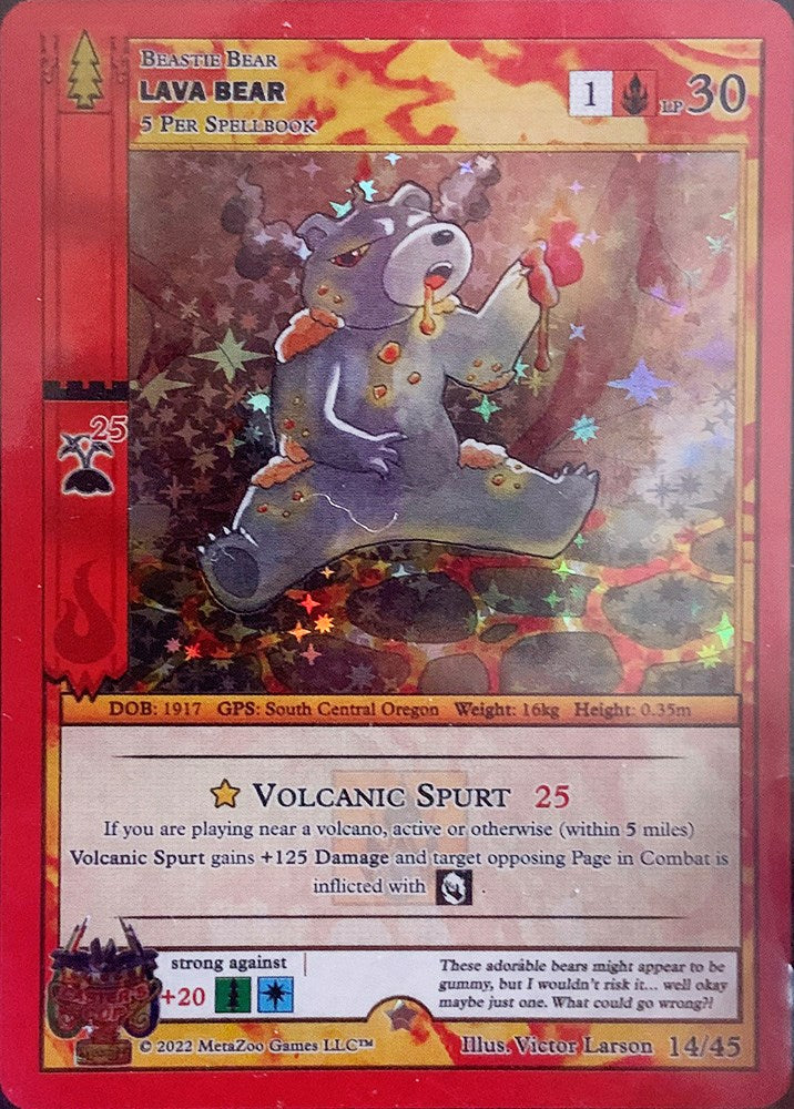 Lava Bear [Caster's Cup Promo Cards] | Total Play