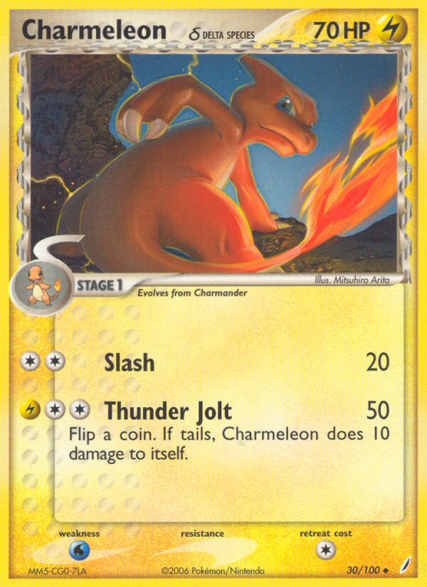 Charmeleon (30/100) (Delta Species) [EX: Crystal Guardians] | Total Play