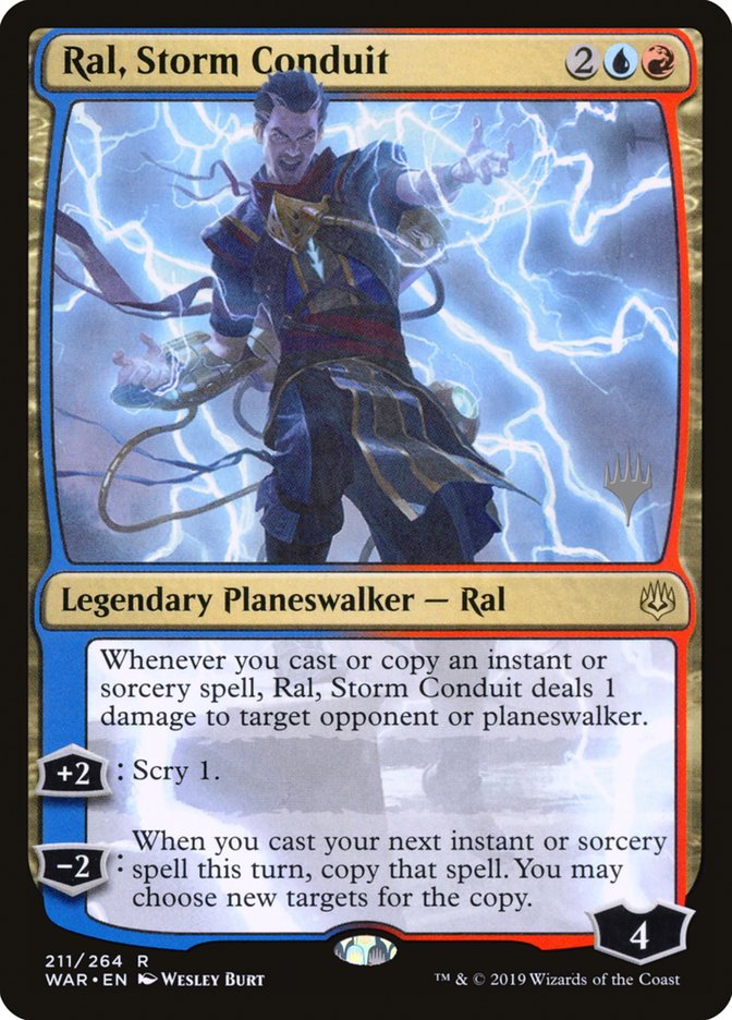 Ral, Storm Conduit (Promo Pack) [War of the Spark Promos] | Total Play