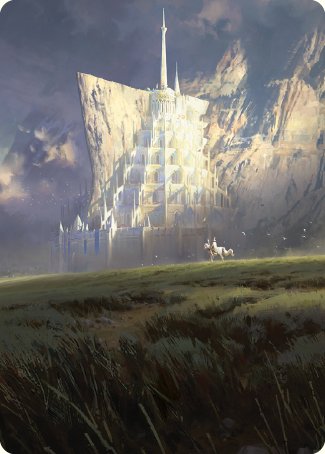 Minas Tirith Art Card [The Lord of the Rings: Tales of Middle-earth Art Series] | Total Play