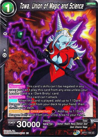 Towa, Union of Magic and Science (BT11-139) [Vermilion Bloodline] | Total Play