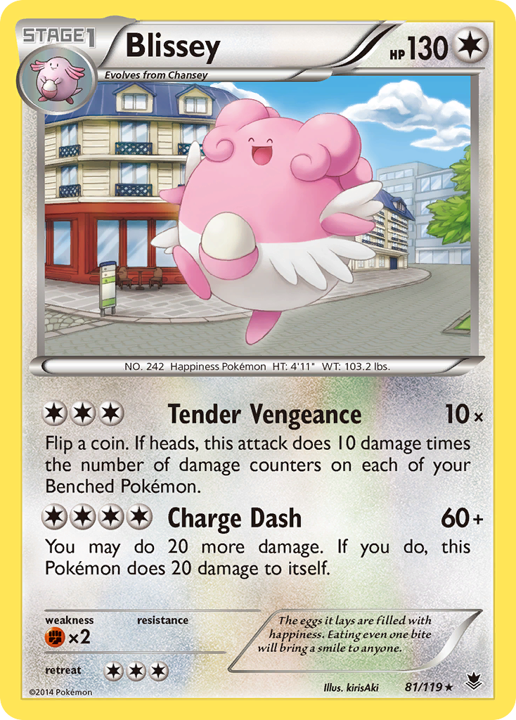 Blissey (81/119) [XY: Phantom Forces] | Total Play