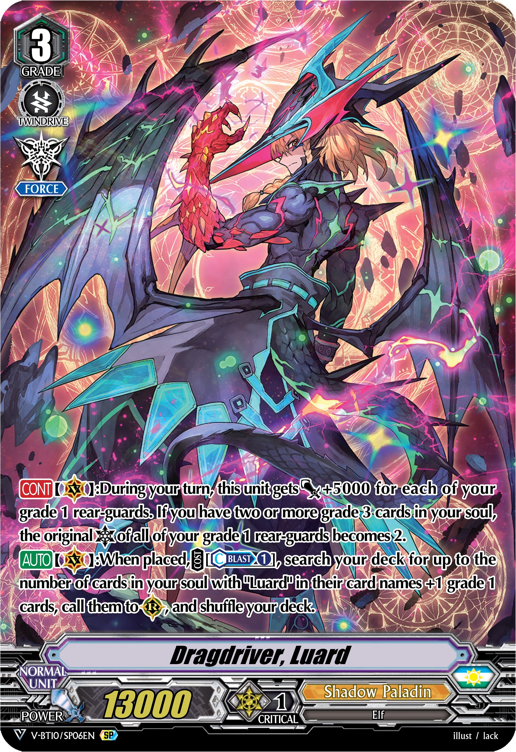 Dragdriver, Luard (V-BT10/SP06EN) [Phantom Dragon Aeon] | Total Play