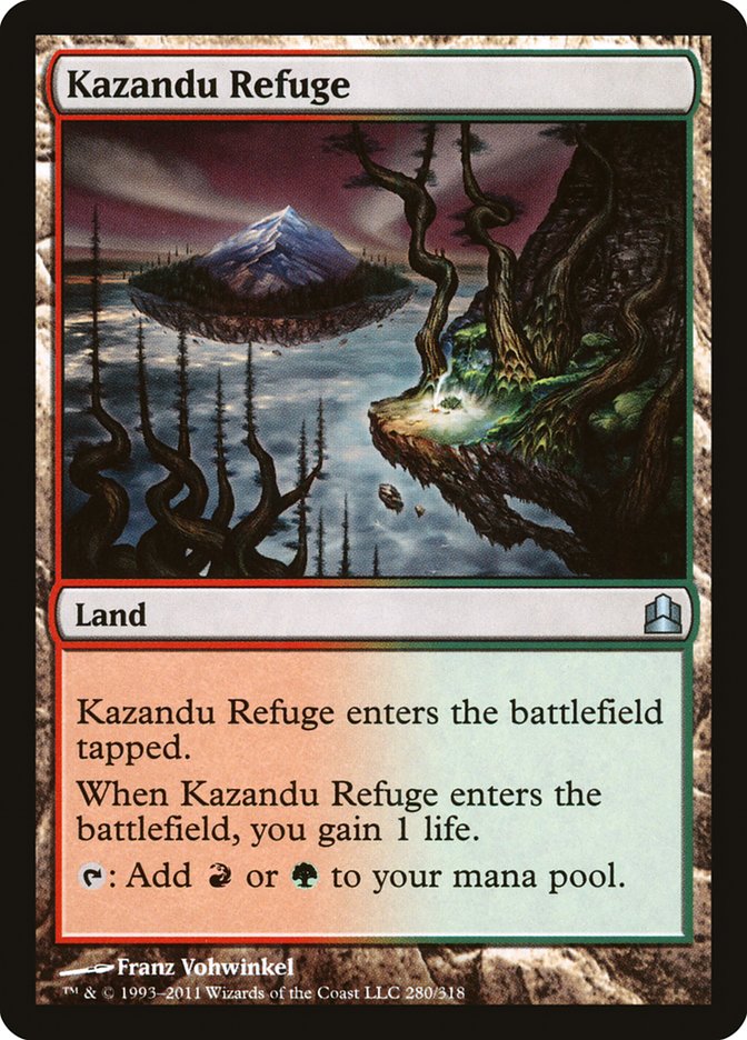 Kazandu Refuge [Commander 2011] | Total Play