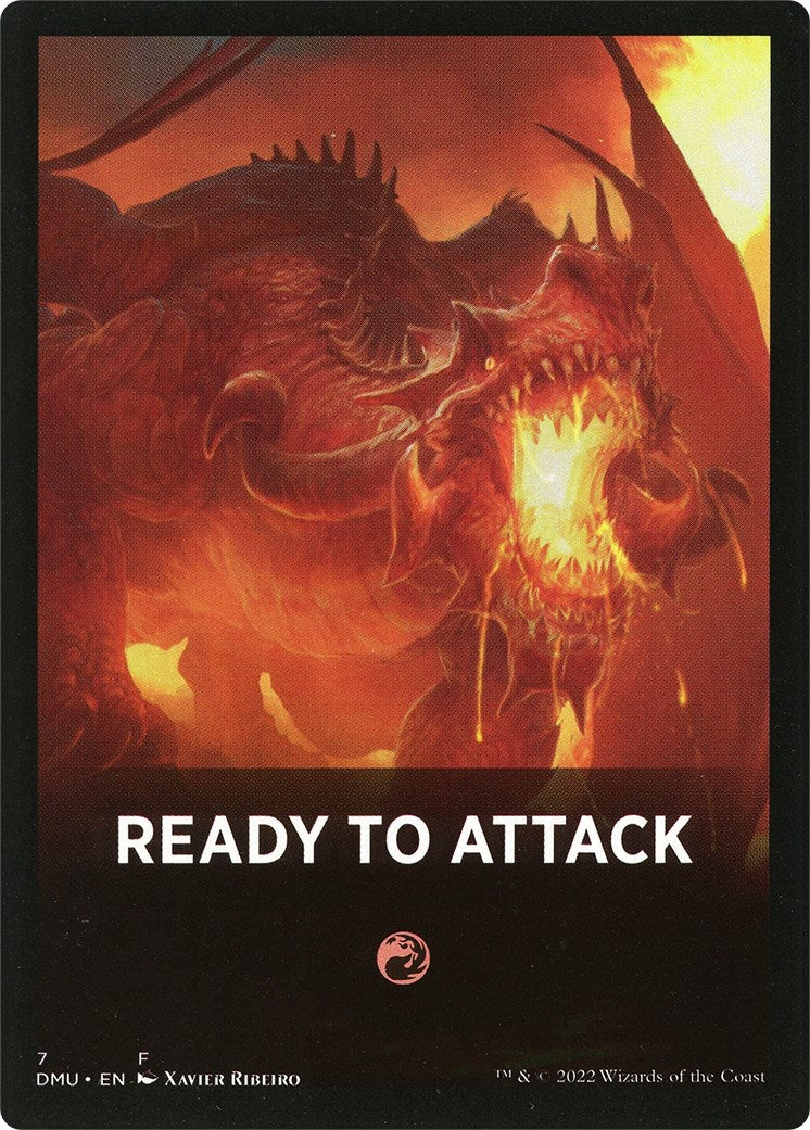 Ready to Attack Theme Card [Dominaria United Tokens] | Total Play