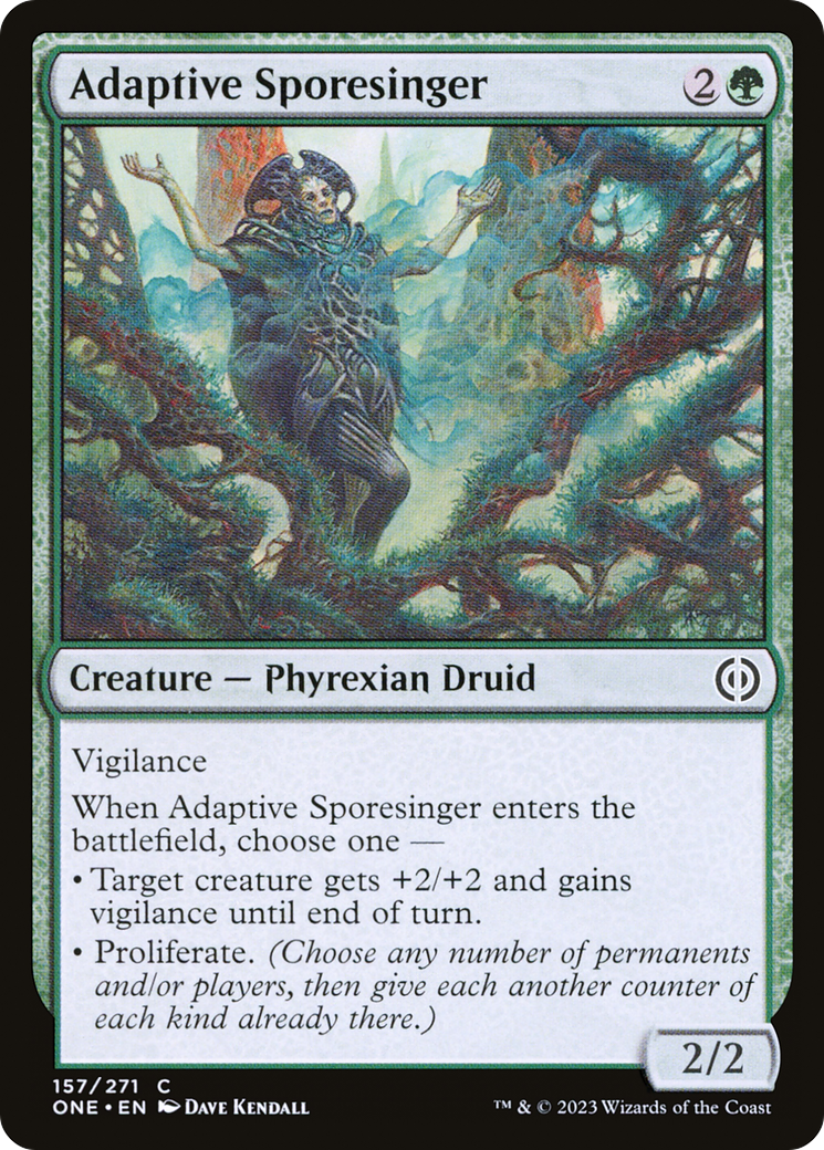 Adaptive Sporesinger [Phyrexia: All Will Be One] | Total Play