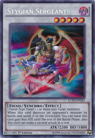 Stygian Sergeants [LC5D-EN243] Secret Rare | Total Play