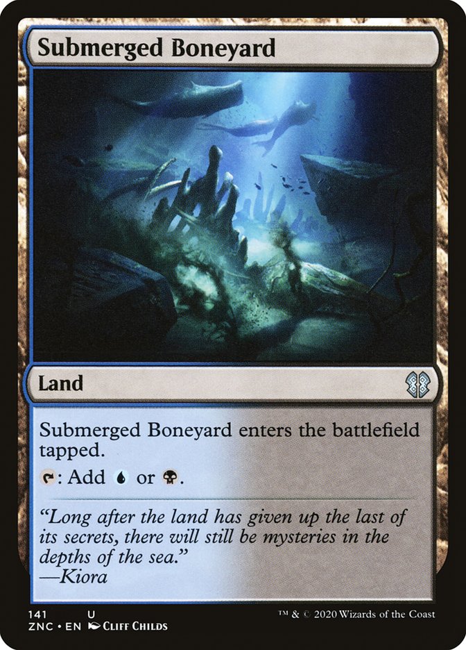 Submerged Boneyard [Zendikar Rising Commander] | Total Play